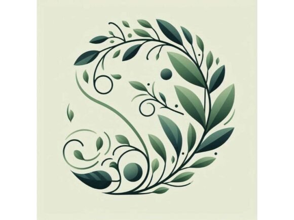 Download Fantasy-inspired Foliage Design with Min - Design Collection
