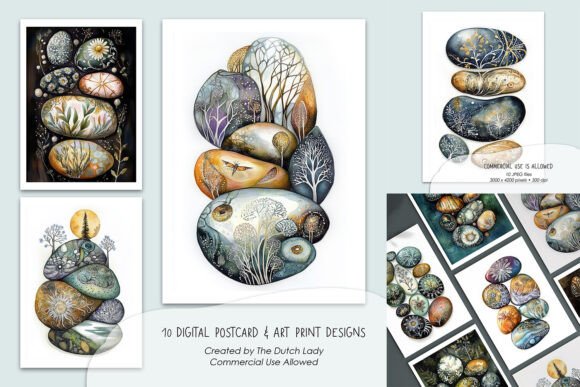 Download Pebble Art Postcards &amp; Art Prints - Prints Collection