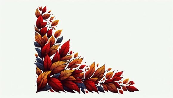 Download Corner Foliage Design - Design Collection
