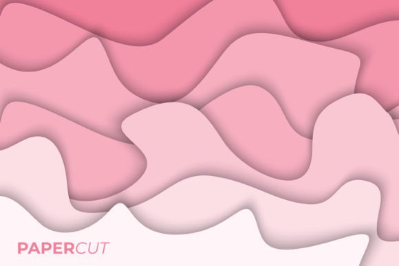 Download Bright Color Paper Cut Background Design - Design Collection