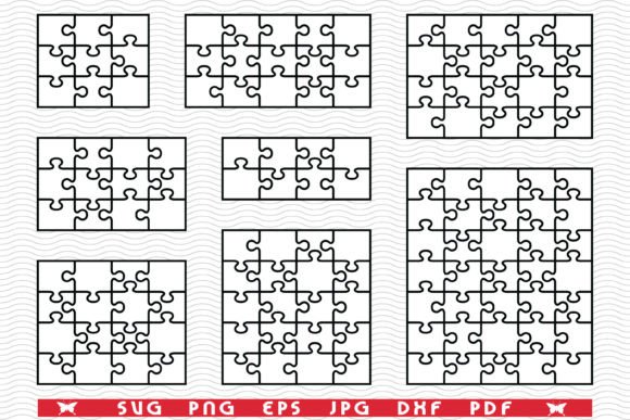 Download Jigsaw Puzzles SVG, Png, Dxf,Eps,Jpg,Pdf - Premium Resources