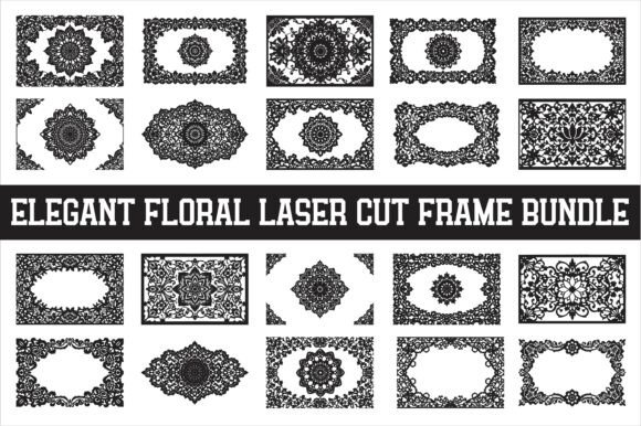 Download Elegant Floral Border Vector Design. - Design Collection
