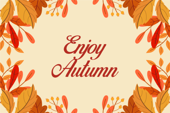 Download Autumn Background Graphic Design - Design Collection